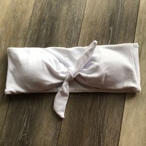 NWOT Bandeau bikini top